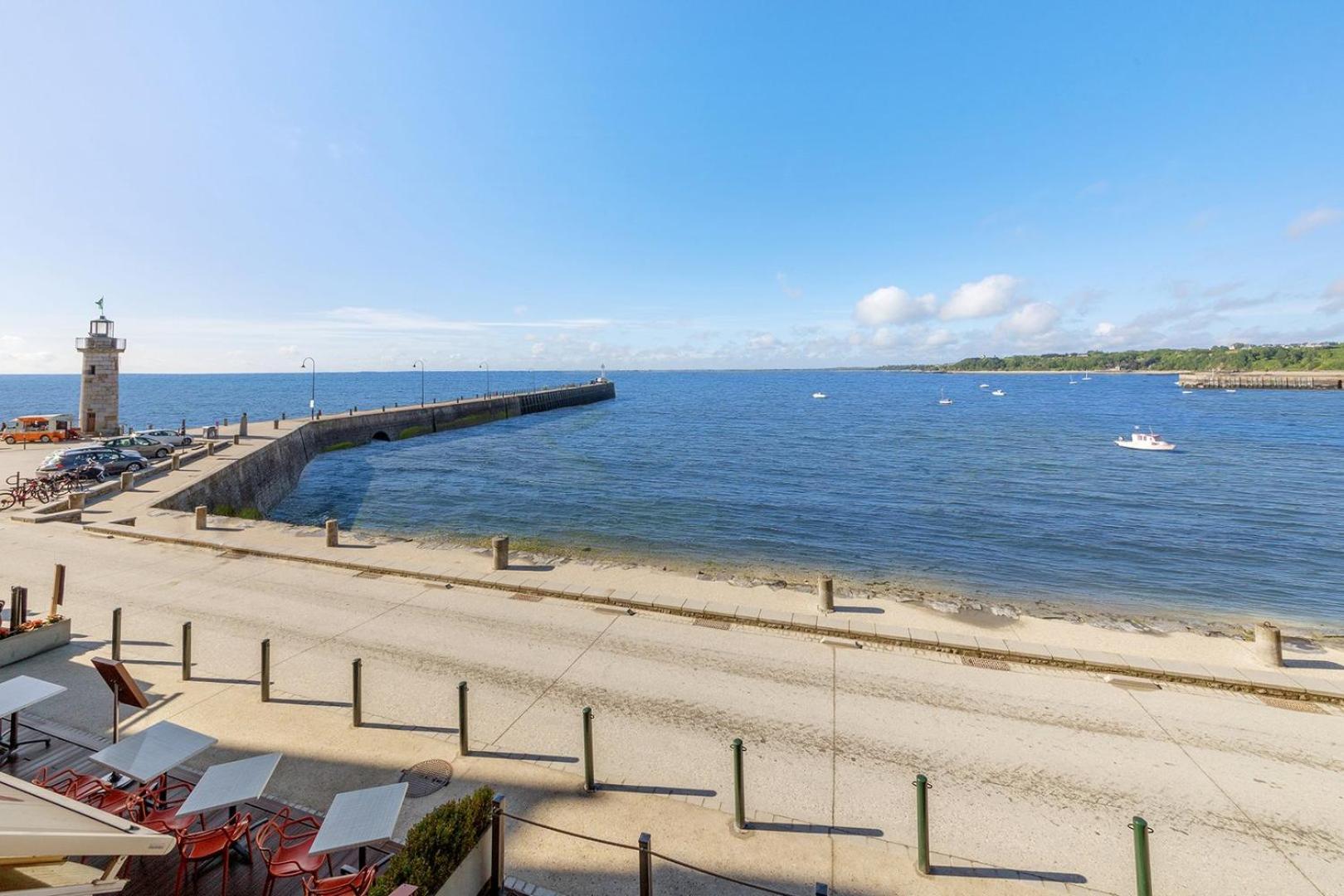 L'Amiral- Vue Mer - Appartement 3 Chambres/Parking 康卡勒 外观 照片